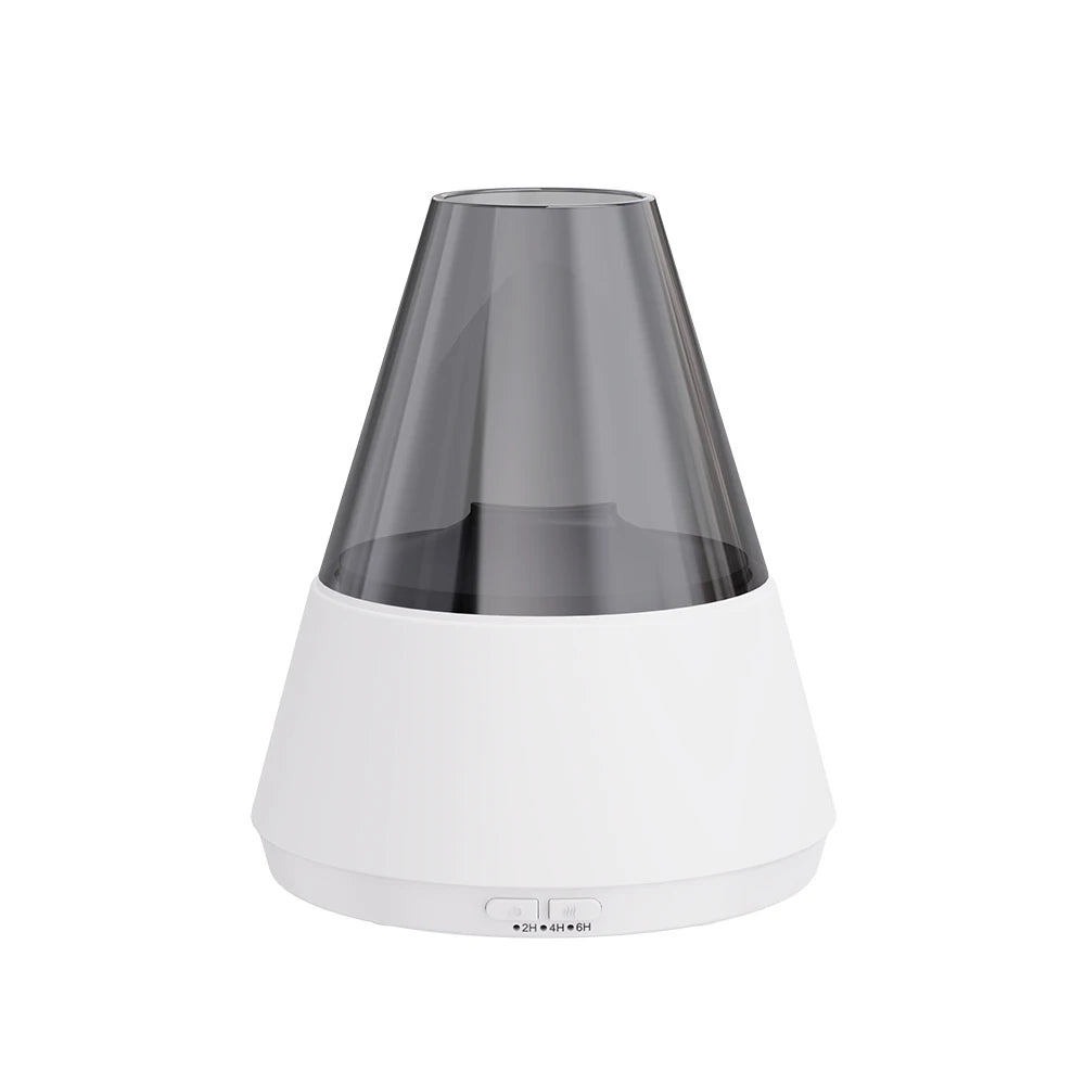 Flame Humidifier Essential Oil Diffuser Aroma Humidifier Fragrance Diffuser for Home Aromatherapy Diffuser with LED Night Light