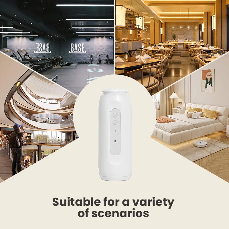 NAMSTE Waterless Essential Oil Diffuser Wall Plug Aroma Oil Diffuser Cool Mist Electric Scent Machine Smart Bluetooth For Home