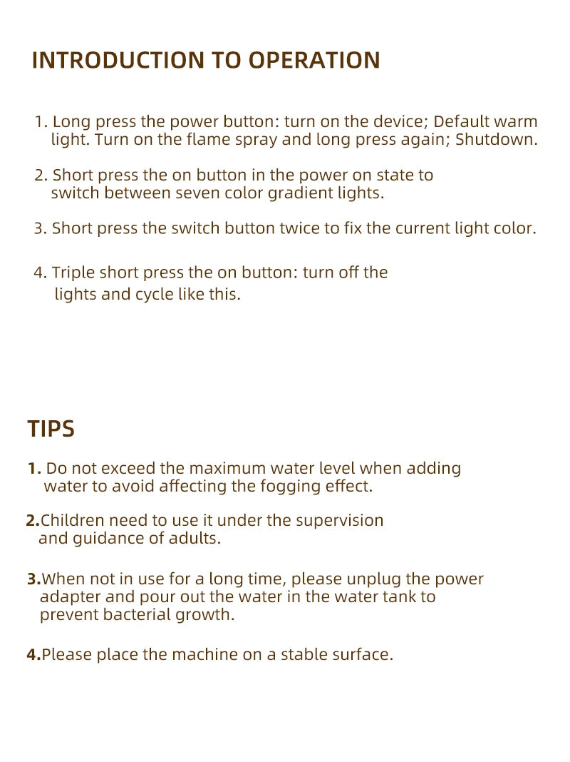 Flame Volcano Diffuser For Essential RGB Oils Table Lamp Night Lights Large Capacity Aromatherapy Air Humidifier Office Bedroom