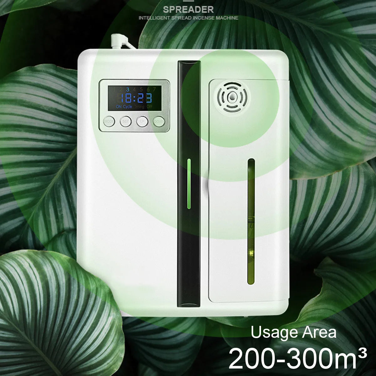 Bluetooth 200ml Home Hotel Smart Essential Oil Aromatherapy Machine Waterless Aroma Diffuser Wall-mounted Aromatherapy Machine