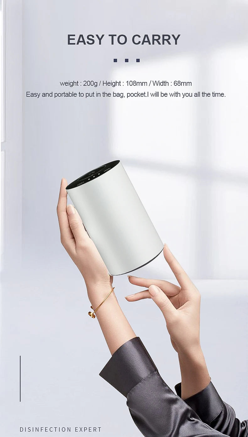 Waterless Essential Oil Aromatherapy Diffuser Office Desktop Portable Electric For Spa Home USB Rechargeable Car Air Freshener