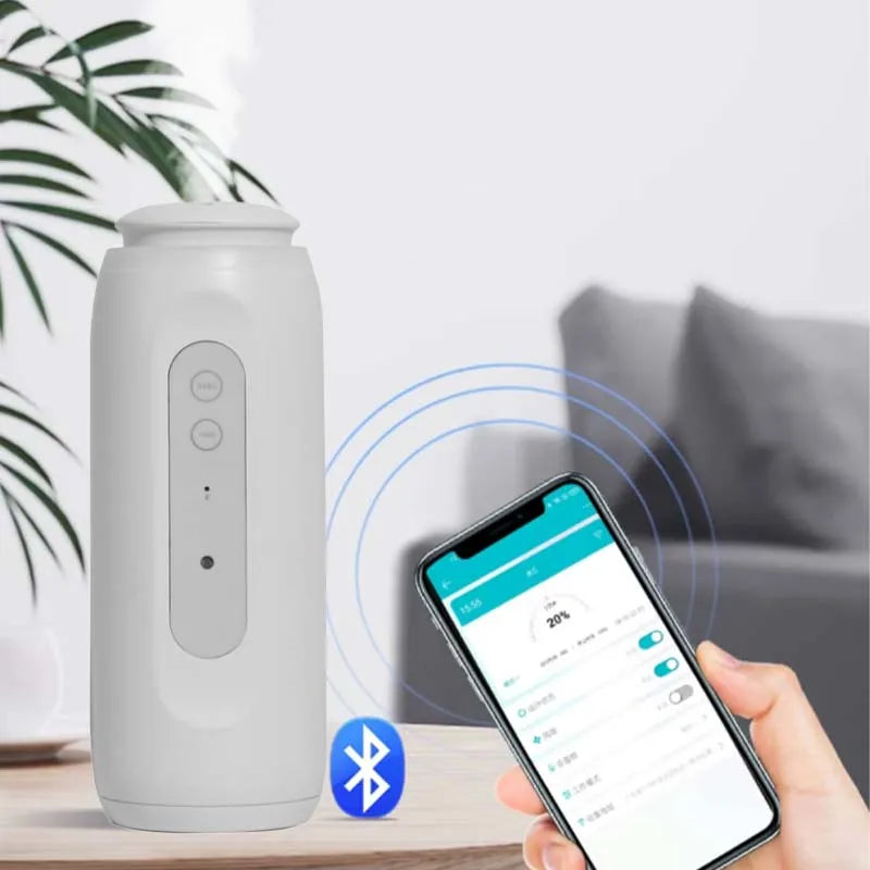 NAMSTE Waterless Essential Oil Diffuser Wall Plug Aroma Oil Diffuser Cool Mist Electric Scent Machine Smart Bluetooth For Home