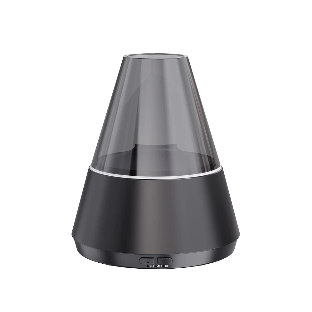 Flame Humidifier Essential Oil Diffuser Aroma Humidifier Fragrance Diffuser for Home Aromatherapy Diffuser with LED Night Light