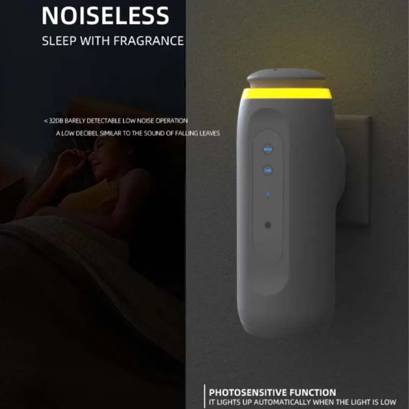NAMSTE Waterless Essential Oil Diffuser Wall Plug Aroma Oil Diffuser Cool Mist Electric Scent Machine Smart Bluetooth For Home