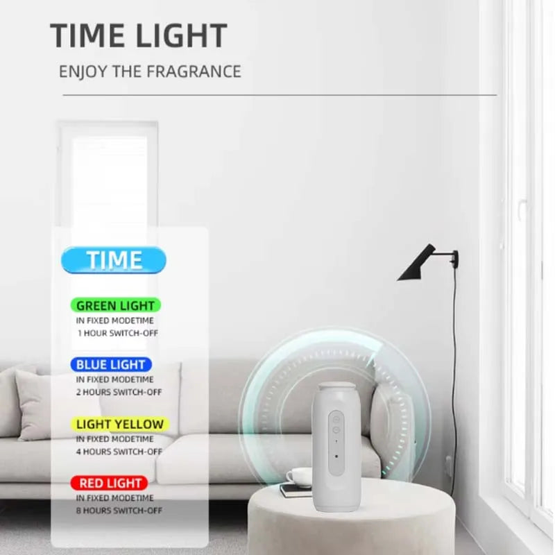NAMSTE Waterless Essential Oil Diffuser Wall Plug Aroma Oil Diffuser Cool Mist Electric Scent Machine Smart Bluetooth For Home