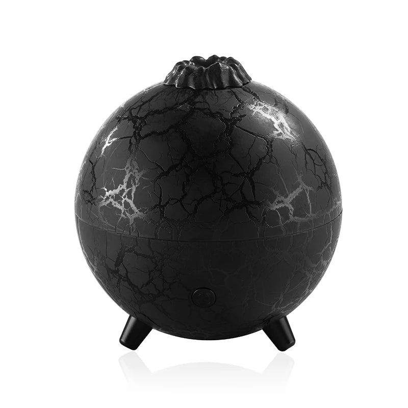 Flame Volcano Diffuser For Essential RGB Oils Table Lamp Night Lights Large Capacity Aromatherapy Air Humidifier Office Bedroom