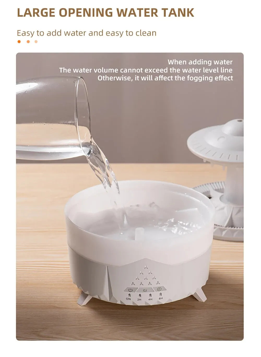 Aierwill ufo Air Humidifier Ultrasonic Aromatherapy Diffusers Mist Maker Fragrance Essential Oil Aroma Difusor Remote control
