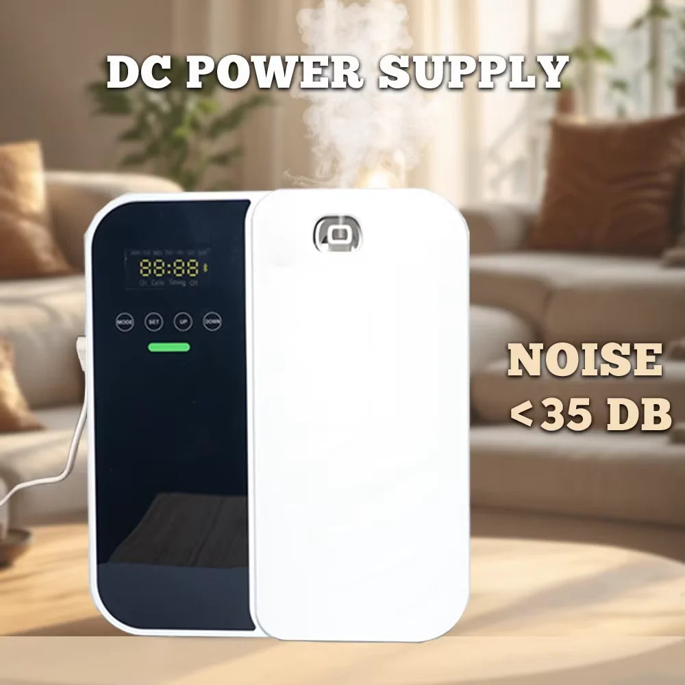 Ultrasonic Aroma Diffuser 500mlLarge Tank Relaxing Essential Oil Diffuser Silent Humidifier with LED Night Light for Home/Office