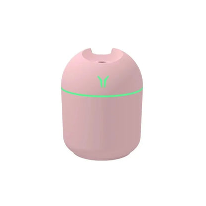 250ML USB Essential Oil Diffuser - Aroma Humidifier with LED Night Light for Home Bedroom Car Office