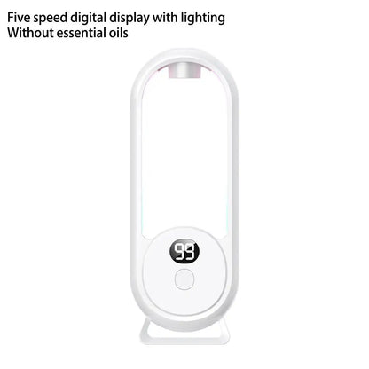 Automatic Fragrance Diffuser, USB Powered Essential Oil Diffuser with Spraying & Light, Home Fragrance for Living Room, Bedroom