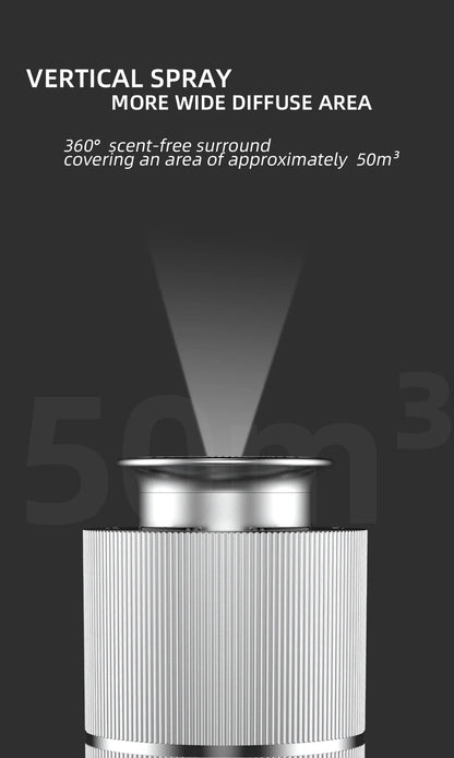 Car Air Freshener Device Essential Oil Diffuser For Home Office USB Rechargeable Diffuser Aluminium Alloys Aromatic Oil Diffuser