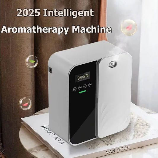 Ultrasonic Aroma Diffuser 500mlLarge Tank Relaxing Essential Oil Diffuser Silent Humidifier with LED Night Light for Home/Office