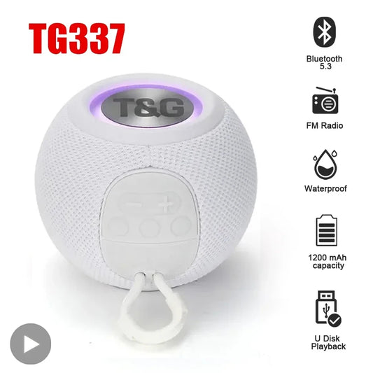 Wireless Portable Waterproof Bluetooth Speaker Mini Subwoofer Radio FM Small Woofer Bass PC TV Sound Box Music Caixa De Som Mp3