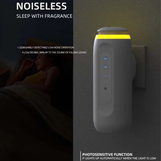 NAMSTE Waterless Essential Oil Diffuser Wall Plug Aroma Oil Diffuser Cool Mist Electric Scent Machine Smart Bluetooth For Home